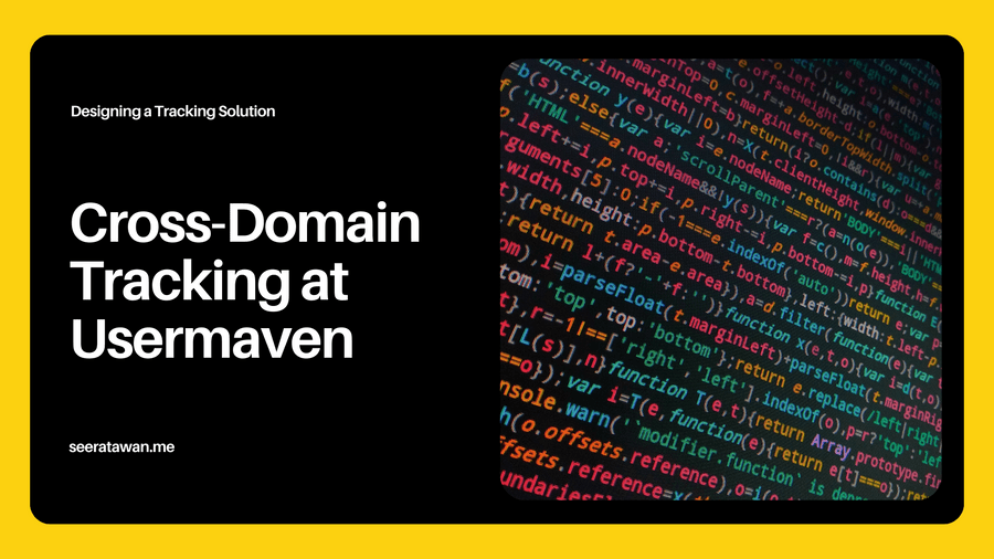 Learn how I designed and built a transparent cross-domain tracking solution at Usermaven to connect user data across multiple websites.